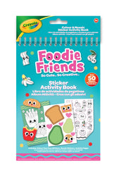 ALBUM ACTIVIDADES Y PEGATINAS FOODIE FRIENDS | 1 UNIDADES | (CRAYOLA)